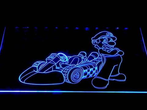 Mario Kart LED Neon Sign